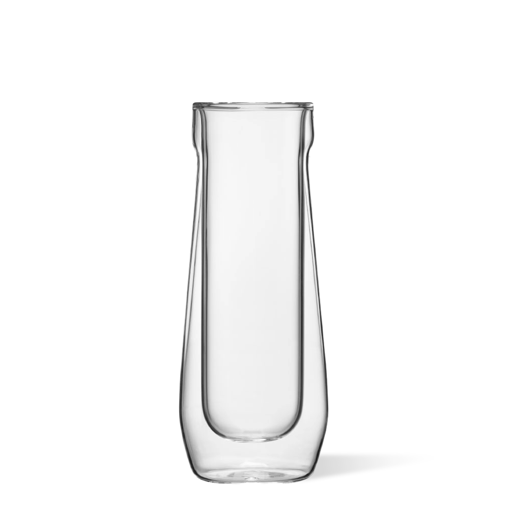 Stemless Flute Glass Set (2)